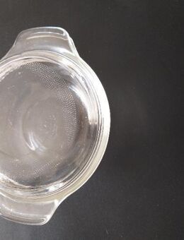 Glasschale mit Deckel - Essen