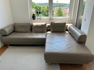 Ledersofa mit elektrischem Auszug Ewald Schillig - Tübingen