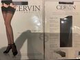 Cervin Nylonstrümpfe Modell Capri 10DEN in Größe 4 (44/46) schwarz in 45768