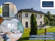 WOW traumhafte Stadtvilla m. Wärmepumpe, 6 Zimmern, Fußbodenheizung, Kaminofen in Grünhain-Beierfeld - Grünhain-Beierfeld