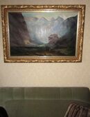 Alfred Schönian München 1880 Der Königssee Berchtesgaden Bayern mit Blick auf die Teufelshörner in 42349