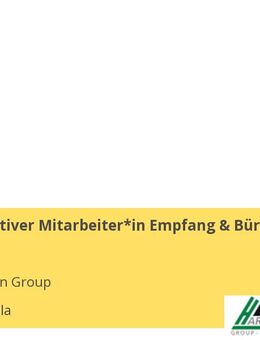 Administrativer Mitarbeiter*in Empfang & Büro (m/w/d) - Niederaula