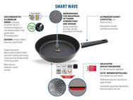 Elo Bratpfanne Smart Wave, Aluminium (1-tlg), Für alle Herdarten geeignet, inkl. Induktion