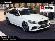 Mercedes C 300, d AMG Line cranberry, Jahr 2020 - Cloppenburg