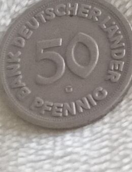 Verkaufe 50 Pfennig BDL 1949 G vorzüglich - Berlin Mitte