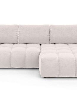 OTTO home Ecksofa AZITA klein optionale Schlafsofa mit Bettkasten, B/T/H: 270/166,5/84cm, L-Form mit Wellenunterfederung, Bubble-Optik