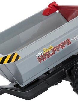 rolly toys® Kinderfahrzeug-Anhänger Halfpipe Single, für Trettraktoren