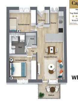 ++ Nur noch wenige Wohnungen verfügbar ++ 3-Zimmer Wohnung in einer Baugemeinschaft in Hilpoltstein - Hilpoltstein