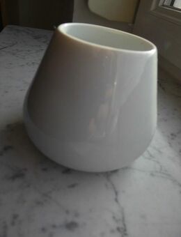 Kahla Porzellan Vase weiß 8 cm Blumenvase Deko 4,- - Flensburg