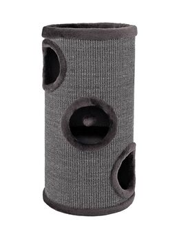 Lionto Kratztonne mit Sisal, grau - H 70 x L 36 x B 36 cm