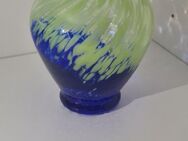 Kleine Blumenvase Blau/Grün Murano Glas - Stuttgart