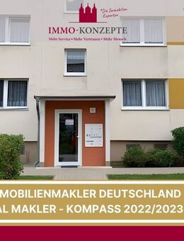 Gemütliche 1-Zimmer-Wohnung mit Balkon in gepflegter Wohnanlage in Crivitz zu vermieten - Crivitz