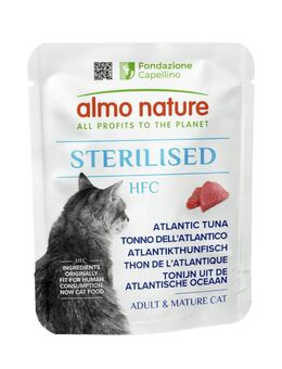 Almo Nature HFC Sterilised 6 x 50 g - Atlantikthunfisch