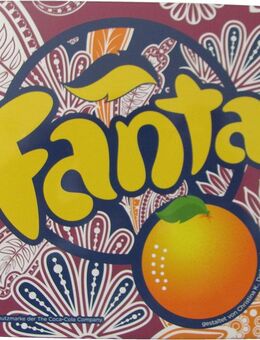Blechschild - Fanta - 21 x 15 cm - Doberschütz