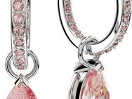 Swarovski Paar Creolen Stilla Pear Drop, mit Swarovski® Kristall - Einhänger abnehmbar