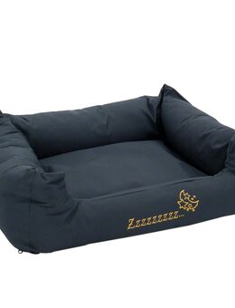 Set: Hundebett Sleepy Time mit Kissen + Vetbed® Isobed SL Hundedecke Paw - Set Größe S