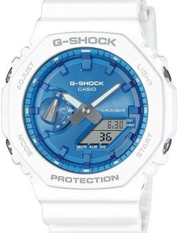 CASIO G-SHOCK Chronograph GA-2100WS-7AER, Quarzuhr, Armbanduhr,Herrenuhr,digital,bis 20bar wasserd.Resinarmband
