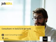 Consultant  Data & AI (m/w/d) - Köln
