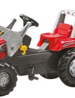rolly toys® Tretfahrzeug Junior RT, Kindertraktor mit Lader und Anhänger
