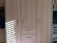 Jugendzimmer-Schrank 3-türig, Ahorn, B=142cm H=186cm T=55cm - Lutzingen