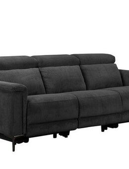 Places of Style 3-Sitzer Lund Cord, mit manueller o. elektrischer Relaxfunktion in 2 Sitzen, USB-A, Kopfteilverstellung, Breite 222 cm