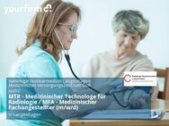 MTR - Medizinischer Technologe für Radiologie / MFA - Medizinischer Fachangestellter (m/w/d) - Langenhagen