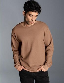 Trigema Sweatshirt TRIGEMA Sweatshirt in Waffeloptik