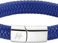 HECHTER PARIS Lederarmband Schmuck Geschenk Edelstahl Leder Armschmuck