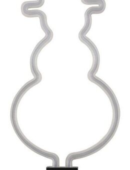 BONETTI LED Gartenleuchte Schneemann, LED Neon Stab für den Garten