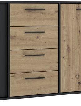 FORTE Sideboard Cardigan, Sideboard, 2 farbig, Stauraum, Schubkasten, Soft Close,Breite 179,4cm