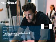 Projektmanager:in (Booking & Veranstaltungen) - Berlin