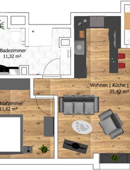 NEUER Preis! Provisionsfrei | Allersberg | Exklusive Dachgeschosswohnung: Moderner Ausbau in bester Lage - Allersberg