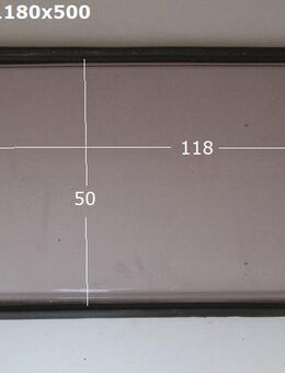 Bürstner Wohnwagenfenster ca 118 x 67 gebraucht Roxite 94 D399 (zB für TN590 BJ93) Polyplastic - Schotten Zentrum
