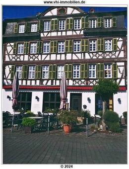 Ein schönes Wohn- und Geschäftshaus mit Fachwerkelementen in Kaub - Kaub