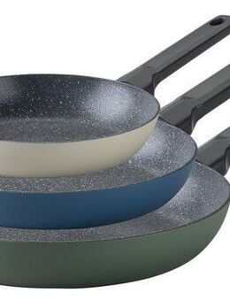 FACKELMANN Bratpfanne Balance, Aluminium (Set, 3-tlg), 3er Pfannenset Balance – Bratpfannen, Kochgeschirr, Küchenhelfer