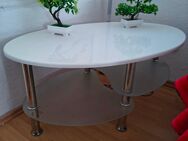 Tisch 90x55cm mit Sicherheitsglas - Hamm