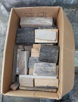 Holz-Bastler-Sortiment, 1-Karton voll, unsortiert - Simbach (Inn) Zentrum