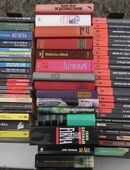 63 Krimis Thriller Bücher Bestseller Brown Christie Puzo Rendell Grisham Higgins Clark Lescroart Sheldon Hailey usw. zus. 6,- in 24944