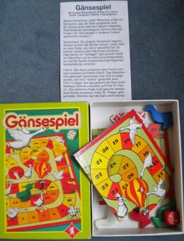 Berliner Spielkarten-Spiel-Gänsespiel,ab 5 Jahre,2-4 Spieler - Linnich