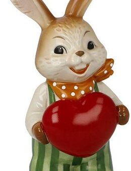 Goebel Osterhase Figur Hase - Von Herzen! (1 St), Osterfigur, Dekofigur, Ostern, Osterdekoration