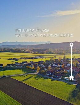 Lichtdurchflutete DG-Wohnung mit Blick ins Grüne und zwei Balkonen - Geretsried