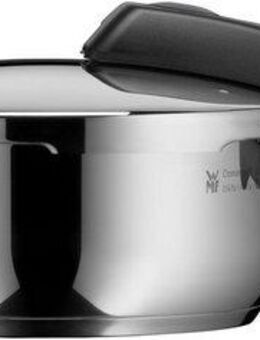 WMF Schnellkochtopf Perfect One Pot Induktion 3l, Cromargan® Edelstahl Rostfrei 18/10 (1-tlg), abnehmbarer Deckelgriff, großes Kochsignal, 2 Kochstufen