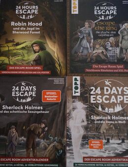 24 Hours/Days Escape: Robin Hood, Ring, 2x Sherlock Holmes (Buch) - Obermichelbach