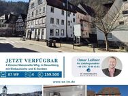 Maisonette-Wohnung, 4 Zimmer, ca. 87 m² Wohnfl., mitten am Dorfplatz von Neuenbürg! - Neuenbürg
