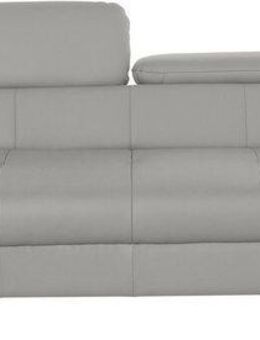 COTTA 3-Sitzer Chef, Big-Sofa mit Kopfteilverstellung, edle Metallkufen