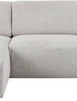 Home affaire Ecksofa Linkka, Breite 301 cm, L-Form, in einem weichen Chenille-Stoff, mit Wellenunterfederung