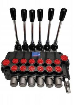 Hydraulikverteiler Monoblock Hebelsteuerung 40l 06P40 6 Fach SET 1 - Wuppertal
