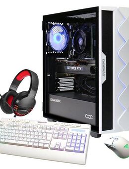GAMEMAX Diamond WT 7395 Gaming-PC (Intel® Core™ i7 14700F, RTX 4070, 32 GB RAM, 1000 GB SSD, Luftkühlung aktiv, Windows 11)