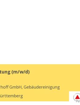 Regionalleitung (m/w/d) - Stuttgart