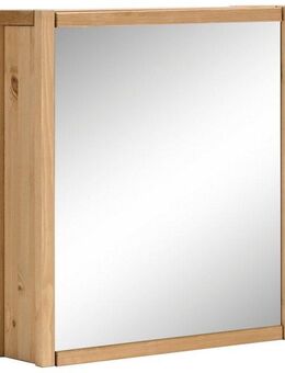 Home affaire Spiegelschrank Tina Badmöbel, Spiegel, Breite 61,5 cm, Massivholz